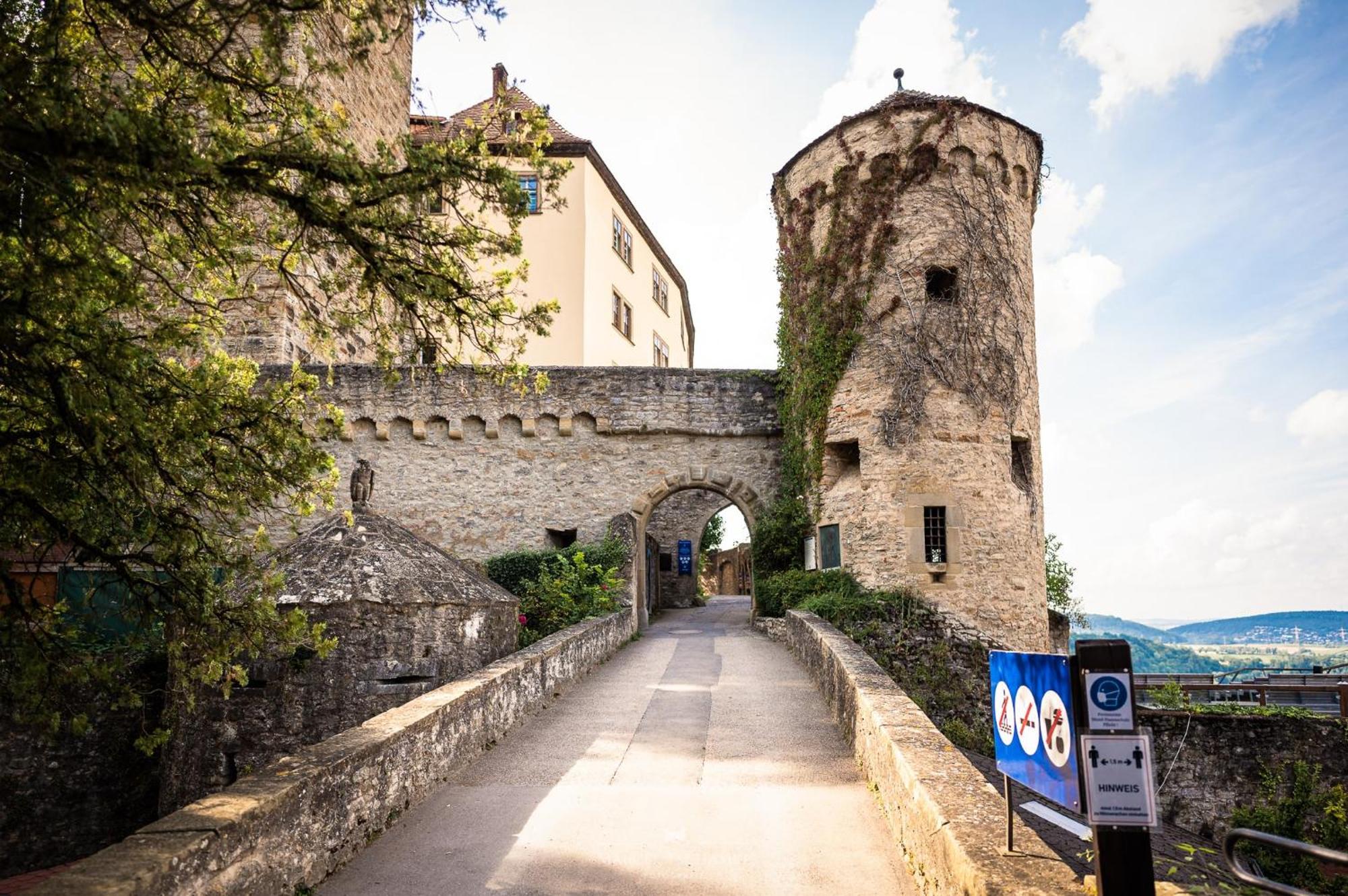 Vila Wohnen Auf Der Ritterburg Haßmersheim Exteriér fotografie